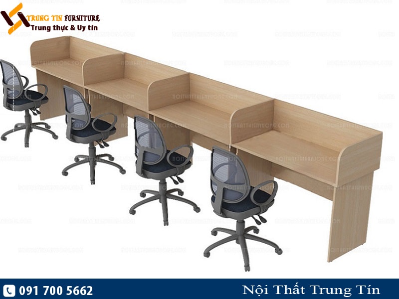 Bàn làm việc có vách ngăn - VNG14